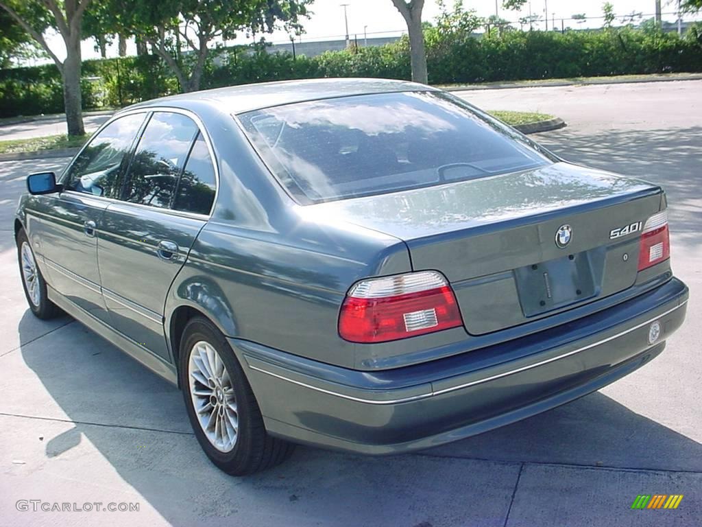 2001 5 Series 540i Sedan - Anthracite Metallic / Grey photo #6