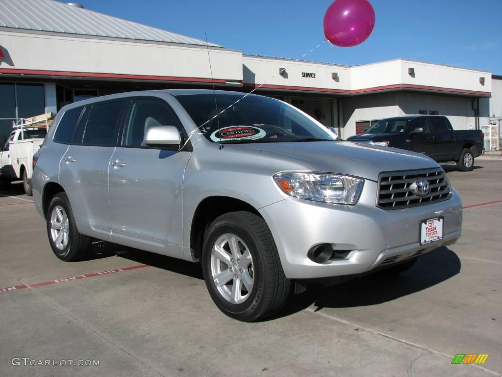 2008 Highlander  - Classic Silver Metallic / Ash Gray photo #1
