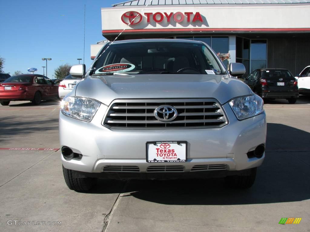 2008 Highlander  - Classic Silver Metallic / Ash Gray photo #2