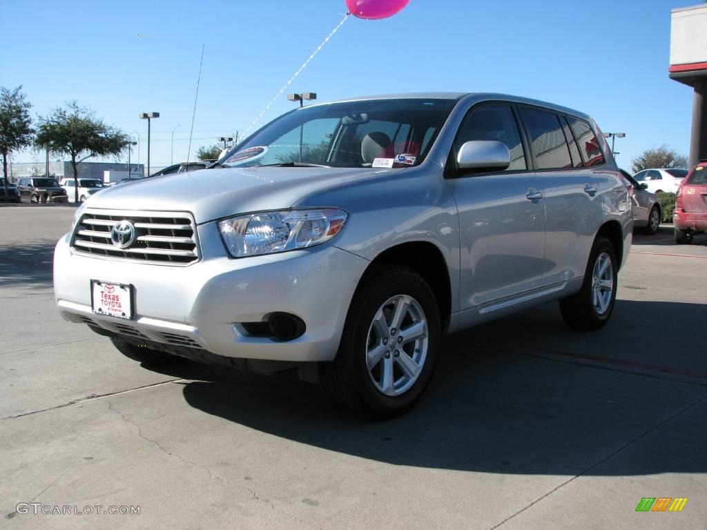 2008 Highlander  - Classic Silver Metallic / Ash Gray photo #3
