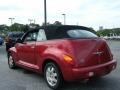 2005 Inferno Red Crystal Pearl Chrysler PT Cruiser Touring Convertible  photo #3