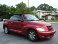 2005 Inferno Red Crystal Pearl Chrysler PT Cruiser Touring Convertible  photo #7