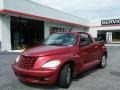 2005 Inferno Red Crystal Pearl Chrysler PT Cruiser Touring Convertible  photo #17