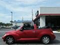 2005 Inferno Red Crystal Pearl Chrysler PT Cruiser Touring Convertible  photo #18