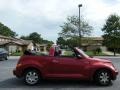2005 Inferno Red Crystal Pearl Chrysler PT Cruiser Touring Convertible  photo #22