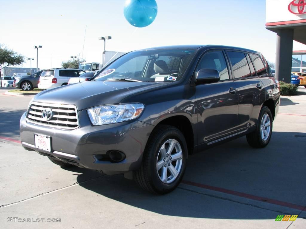 2008 Highlander  - Magnetic Gray Metallic / Ash Gray photo #3