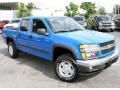 2008 Pace Blue Chevrolet Colorado LT Crew Cab 4x4  photo #3