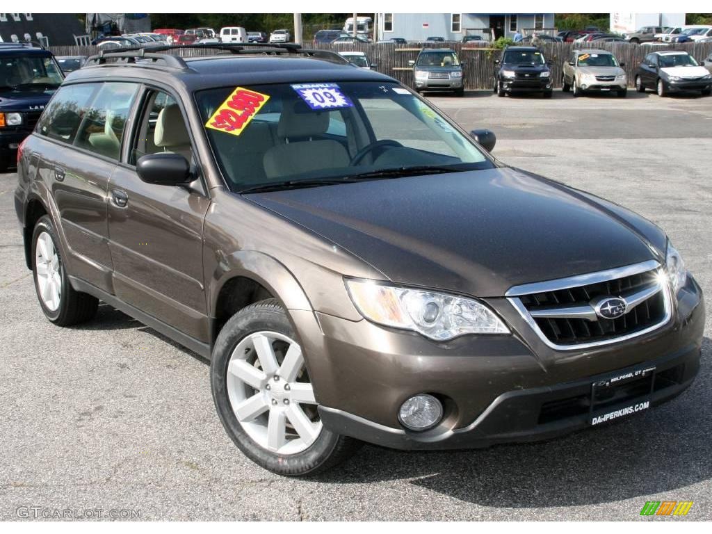 2009 Outback 2.5i Special Edition Wagon - Deep Bronze Metallic / Warm Ivory photo #3