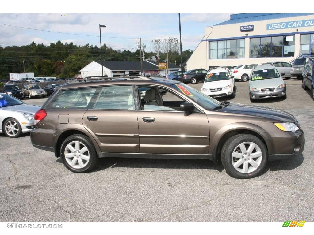 2009 Outback 2.5i Special Edition Wagon - Deep Bronze Metallic / Warm Ivory photo #4