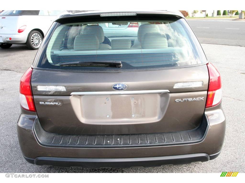 2009 Outback 2.5i Special Edition Wagon - Deep Bronze Metallic / Warm Ivory photo #7