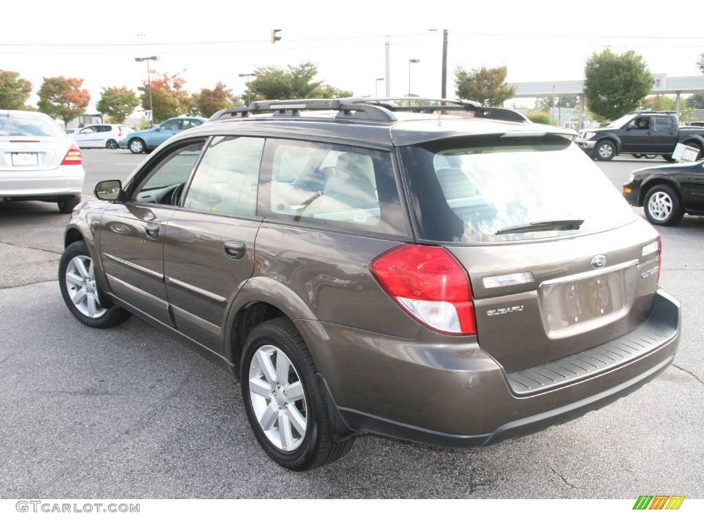 2009 Outback 2.5i Special Edition Wagon - Deep Bronze Metallic / Warm Ivory photo #8