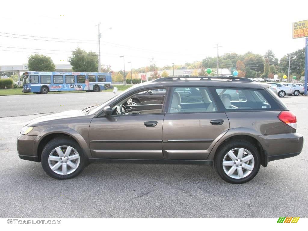 2009 Outback 2.5i Special Edition Wagon - Deep Bronze Metallic / Warm Ivory photo #9