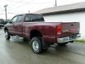 2003 Dark Garnet Red Pearl Dodge Ram 3500 Laramie Quad Cab 4x4 Dually  photo #3