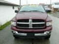 2003 Dark Garnet Red Pearl Dodge Ram 3500 Laramie Quad Cab 4x4 Dually  photo #7