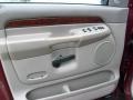 2003 Dark Garnet Red Pearl Dodge Ram 3500 Laramie Quad Cab 4x4 Dually  photo #11