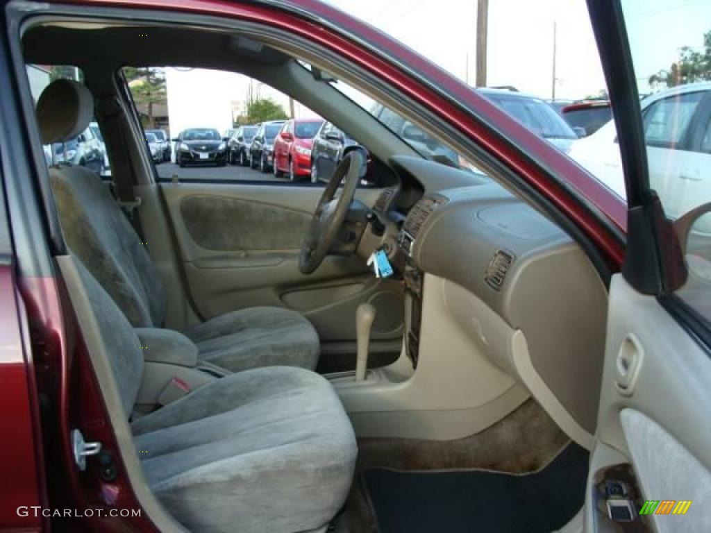 1999 Corolla LE - Venetian Red Pearl / Pebble Beige photo #8