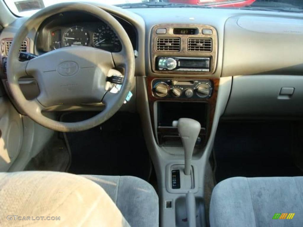 1999 Corolla LE - Venetian Red Pearl / Pebble Beige photo #9