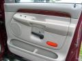 2003 Dark Garnet Red Pearl Dodge Ram 3500 Laramie Quad Cab 4x4 Dually  photo #20