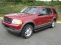 2002 Toreador Red Metallic Ford Explorer XLT 4x4  photo #3