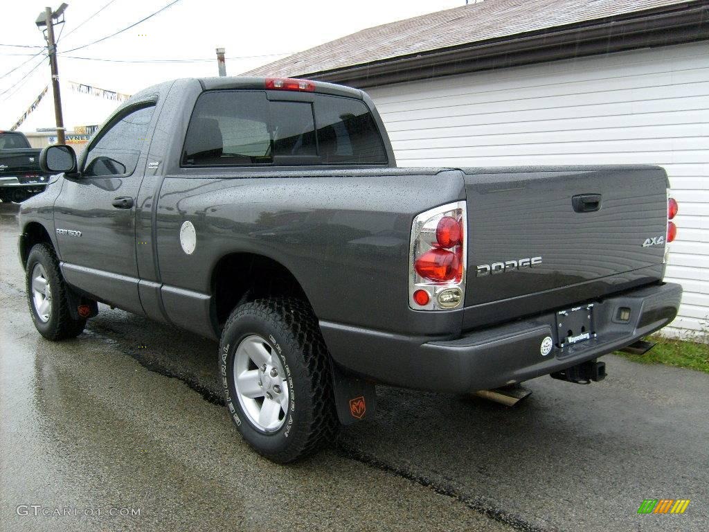 2002 Ram 1500 Sport Regular Cab 4x4 - Graphite Metallic / Dark Slate Gray photo #3