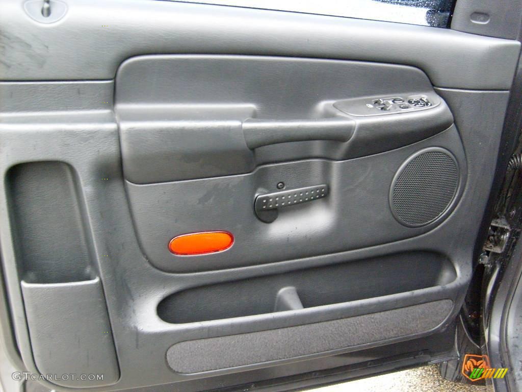 2002 Ram 1500 Sport Regular Cab 4x4 - Graphite Metallic / Dark Slate Gray photo #11