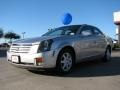 2007 Light Platinum Cadillac CTS Sedan  photo #3