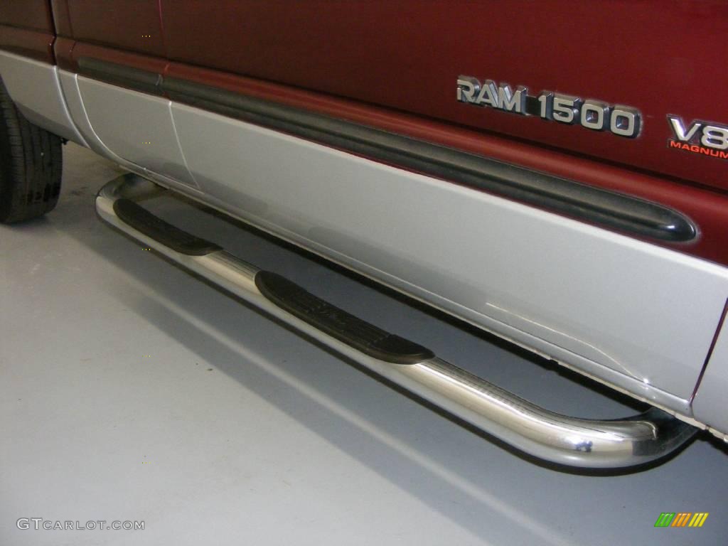 2001 Ram 1500 SLT Club Cab - Dark Garnet Red Pearl / Agate photo #28