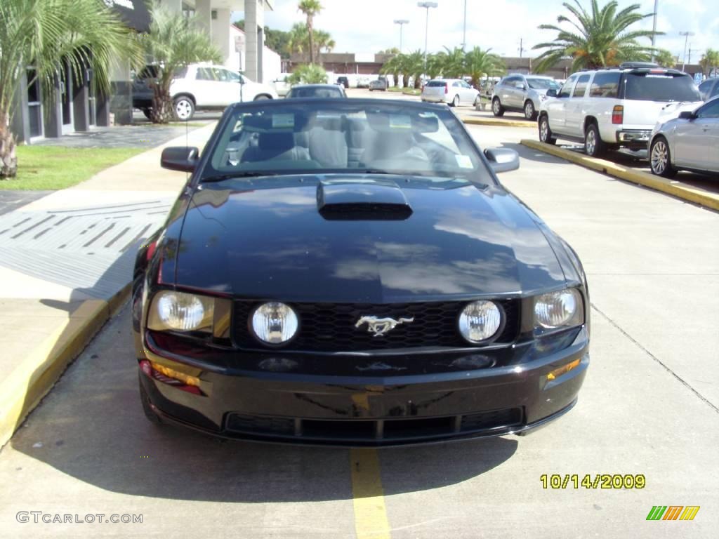 2007 Mustang GT Premium Convertible - Black / Dark Charcoal photo #8