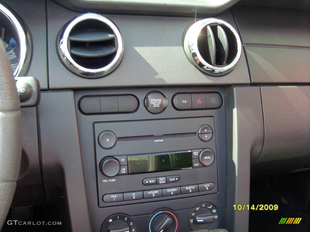 2007 Mustang GT Premium Convertible - Black / Dark Charcoal photo #17