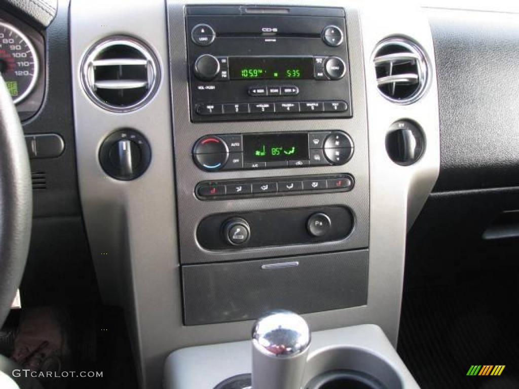 2006 F150 FX4 SuperCrew 4x4 - Dark Shadow Grey Metallic / Black photo #15
