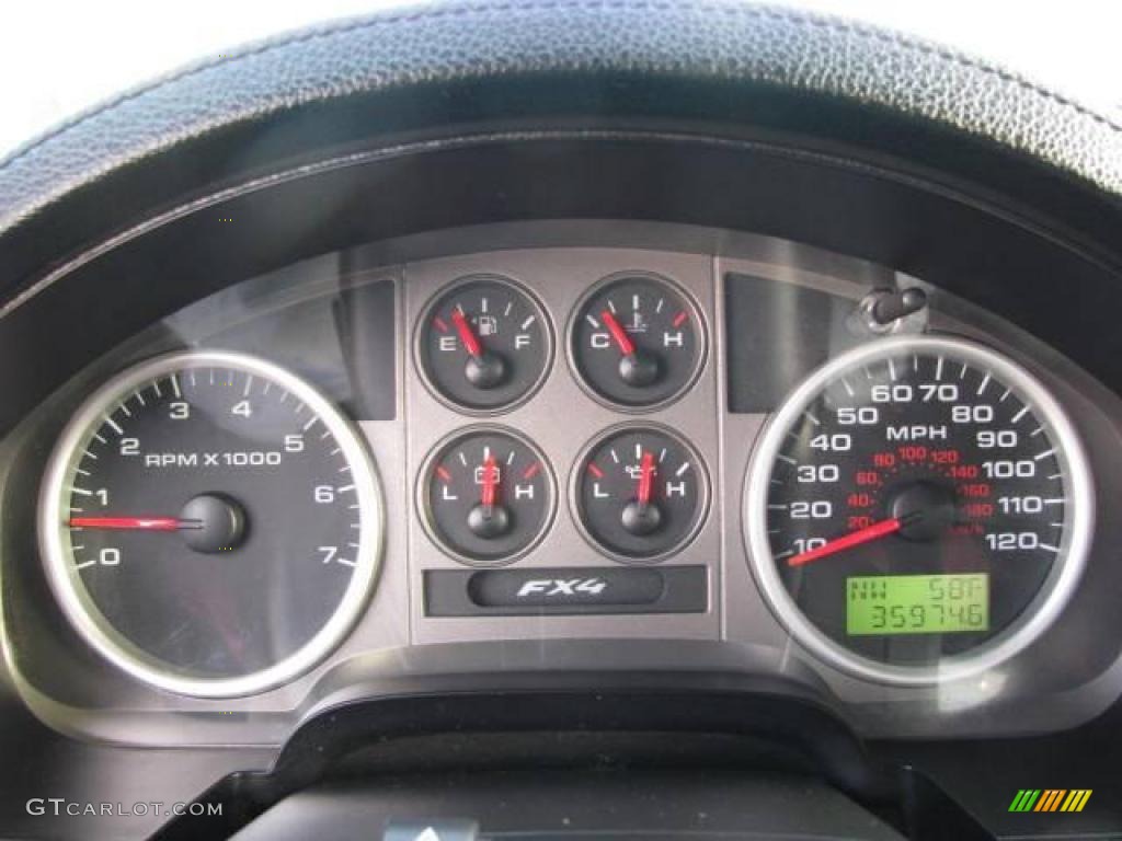 2006 F150 FX4 SuperCrew 4x4 - Dark Shadow Grey Metallic / Black photo #16