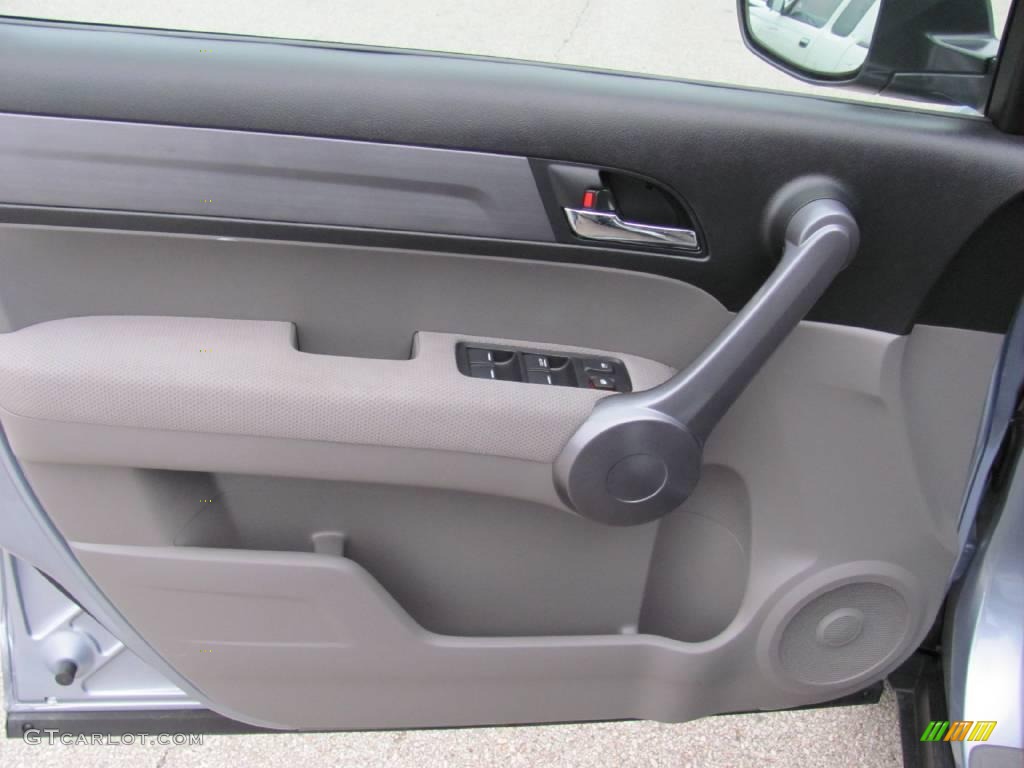 2008 CR-V EX 4WD - Glacier Blue Metallic / Gray photo #12