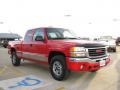2003 Fire Red GMC Sierra 1500 SLE Extended Cab 4x4  photo #3