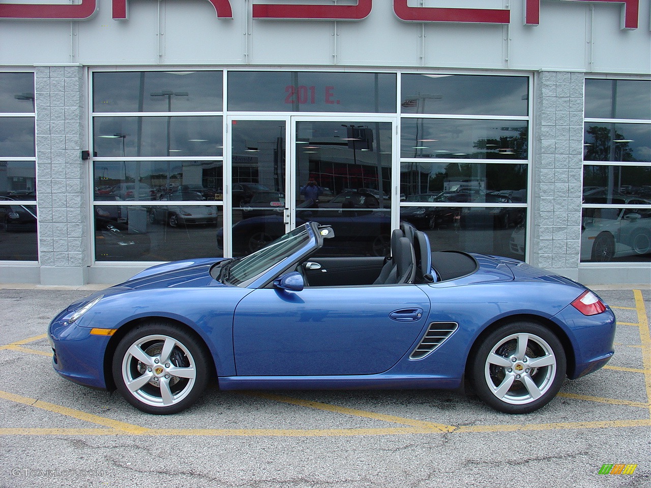 2008 Boxster  - Cobalt Blue Metallic / Black photo #18