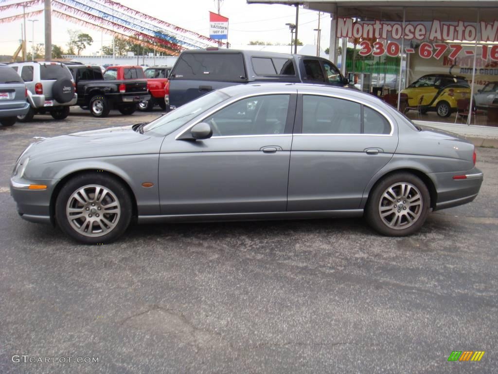 2003 S-Type 4.2 - Quartz Metallic / Charcoal photo #1