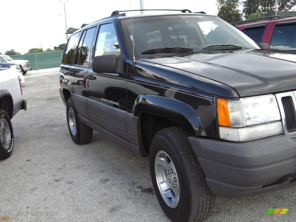 1998 Grand Cherokee Laredo - Black / Black photo #2