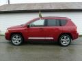 2008 Inferno Red Crystal Pearl Jeep Compass Limited 4x4  photo #2