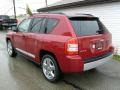 2008 Inferno Red Crystal Pearl Jeep Compass Limited 4x4  photo #3