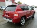 2008 Inferno Red Crystal Pearl Jeep Compass Limited 4x4  photo #5