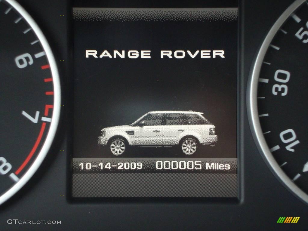 2010 Range Rover Sport Supercharged - Alaska White / Premium Ivory/Ebony Stitching photo #14