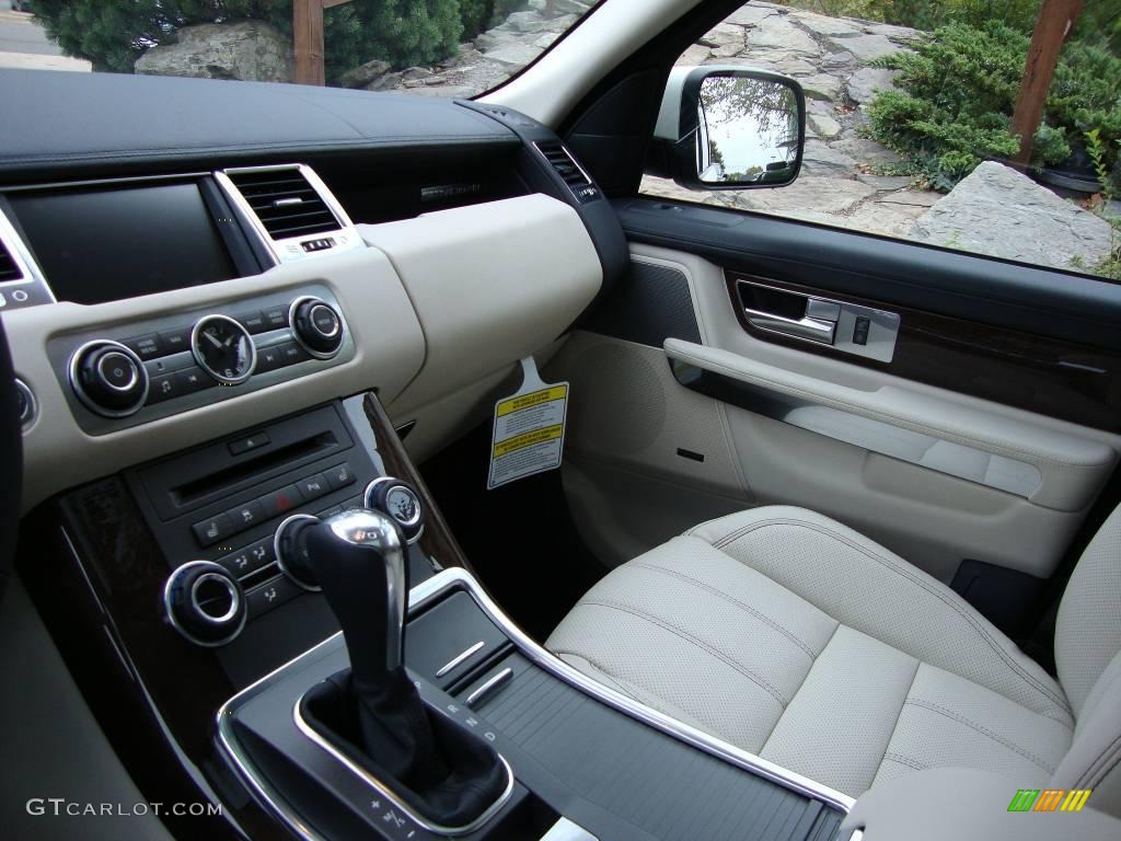 2010 Range Rover Sport Supercharged - Alaska White / Premium Ivory/Ebony Stitching photo #17