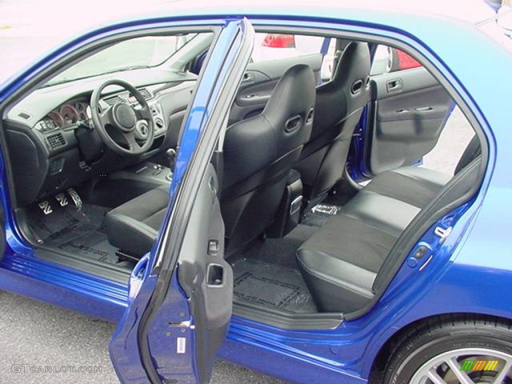 2006 Lancer Evolution IX - Electric Blue / Black Alcantara photo #10