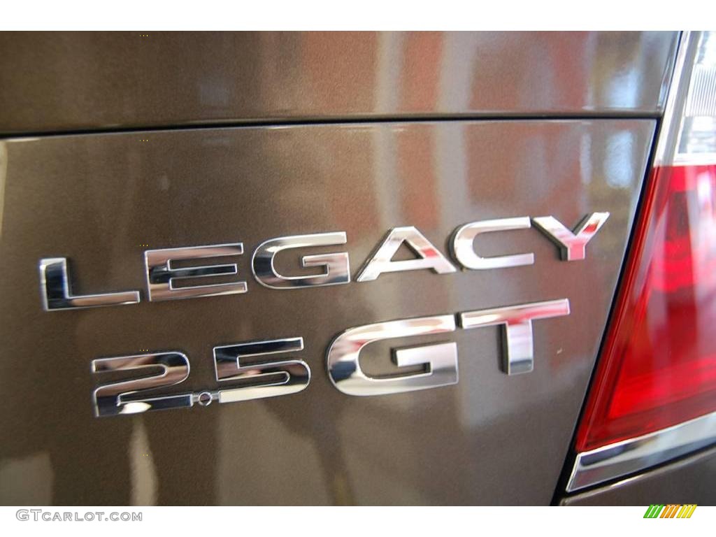 2008 Legacy 2.5 GT Limited Sedan - Deep Bronze Metallic / Warm Ivory photo #18