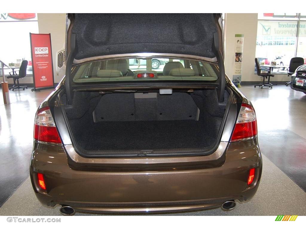 2008 Legacy 2.5 GT Limited Sedan - Deep Bronze Metallic / Warm Ivory photo #36