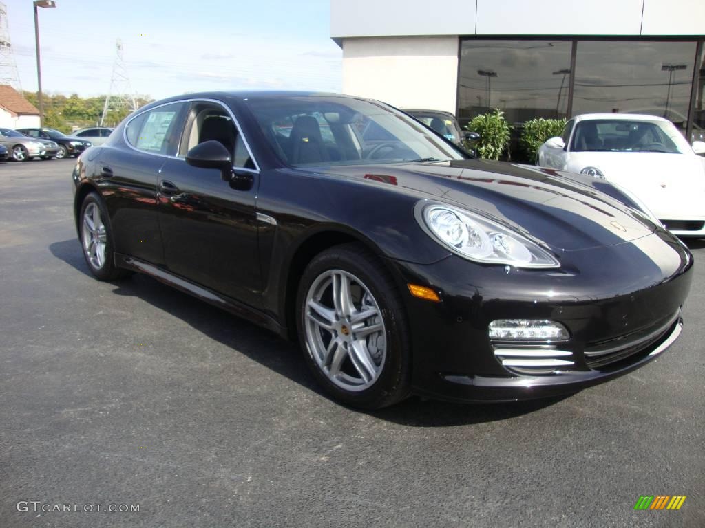 2010 Panamera S - Basalt Black Metallic / Black photo #5