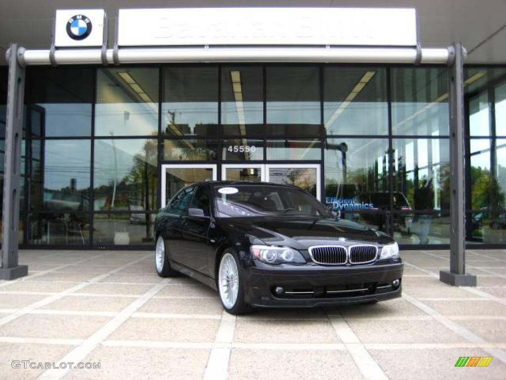 2007 7 Series Alpina B7 - Black Sapphire Metallic / Black photo #2