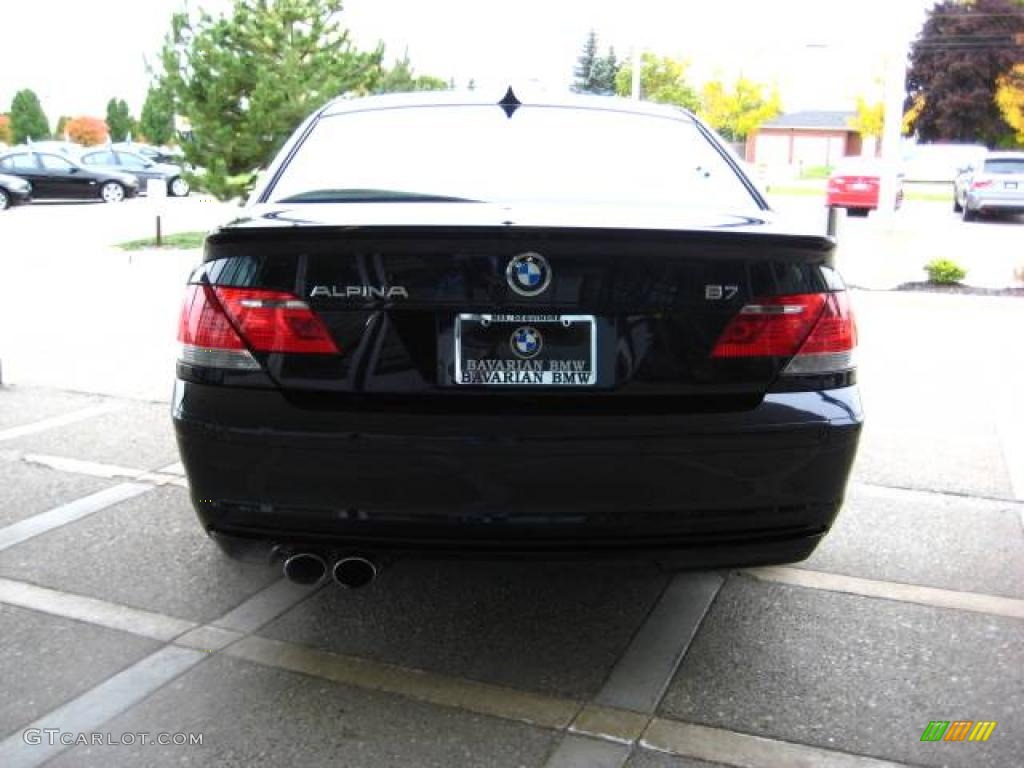 2007 7 Series Alpina B7 - Black Sapphire Metallic / Black photo #7