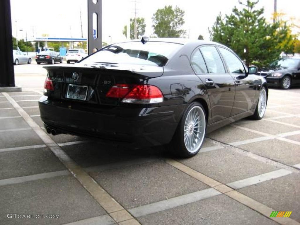 2007 7 Series Alpina B7 - Black Sapphire Metallic / Black photo #8