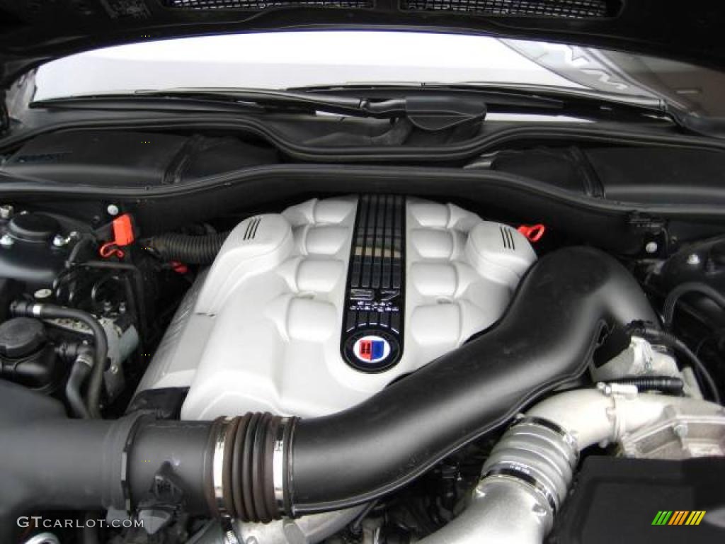 2007 7 Series Alpina B7 - Black Sapphire Metallic / Black photo #12