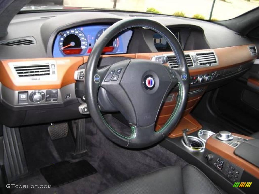 2007 7 Series Alpina B7 - Black Sapphire Metallic / Black photo #18